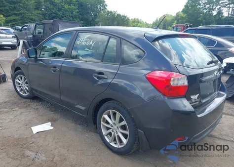 2013 Subaru Impreza 2.0I Premium из США, поврежденный, VIN JF1GPAC64DH842191